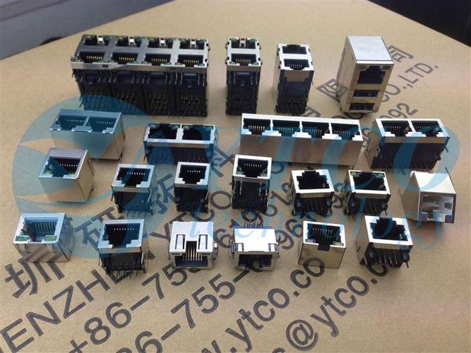 【rj45 rj45双层网络插座 带变压器带led灯】价格,厂家,其他连接器-搜